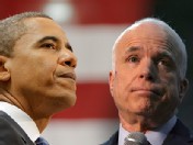 Barack Obama pic, John McCain pic