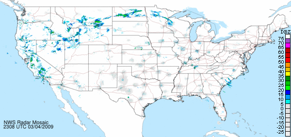 Doppler Radar National Mosaic