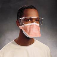 man wearing duckbill N95 respirator