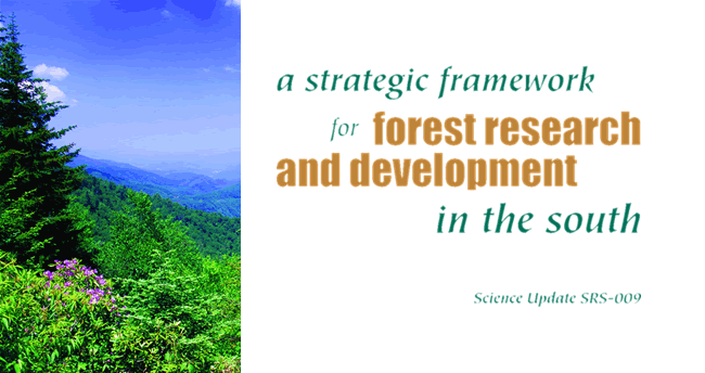 A Strategic Framework for Forest Research and Development in the South