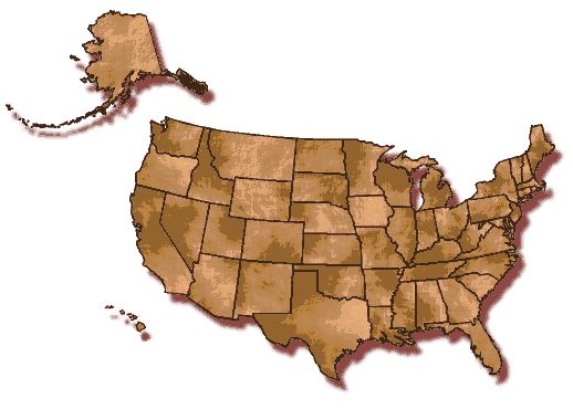 map of the United States