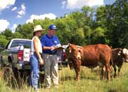 NRCS District Conservationist discusses pasture management practices.