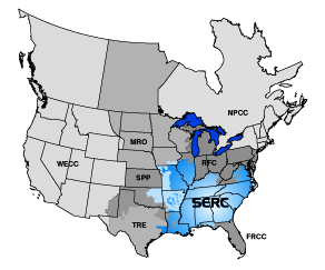 SERC Map