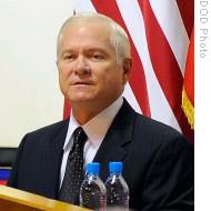 U.S. Defense Secretary Robert Gates