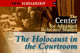 The Holocaust in the Courtroom