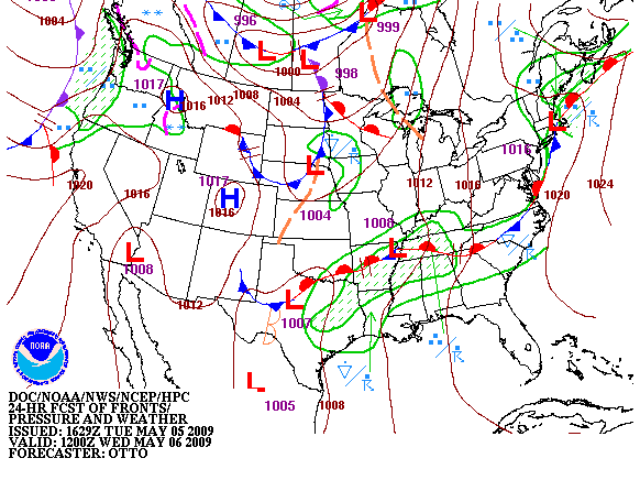 Forecast valid Wednesday 12Z