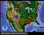 National Weather Map - Click to enlarge