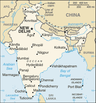 Map of India