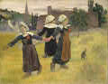 image of Breton Girls Dancing, Pont-Aven