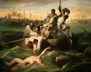 image: John Singleton Copley Watson and the Shark, 1778 Ferdinand Lammot Belin Fund 1963.6.1