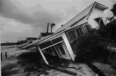 Hurricane damage