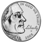 New Nickel Obverse