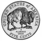 Bison Nickel Reverse