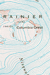 Example of a topographic map