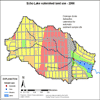 Watershed and Land-Use/Land-Cover Geodatabase for NAWQA Lake/Reservoir Coring Project