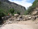 From July 31 to August 1, 2006, an unusual set of atmospheric conditions aligned to produce record floods and an unprecedented number of slope failures and debris flows in southeastern Arizona.  In the Santa Catalina Mountains north of Tucson, 435 slope failures spawned debris flows on July 31 that, together with flood runoff, damaged structures and roads, affecting infrastructure within Tucson’s (Arizona) urban boundary.  For more information on this event please see U.S. Geological Survey publication online:  http://pubs.usgs.gov/of/2008/1274/