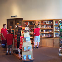 Sales center at Spalding Visitor Center, Nez Perce National Historical Park