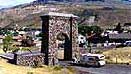 Roosevelt Arch at Yellowstone's North Entrance