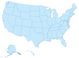 USA map