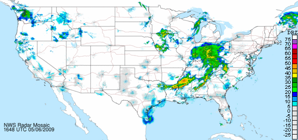 Doppler Radar National Mosaic