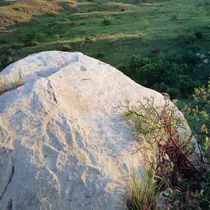 Photo of Petroglyph at Alibates