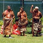 A traditional awa ceremony at Pago Pago.