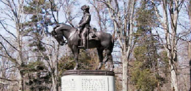 Statue of General Nathanael Greene.