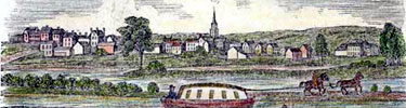 Sketch of Blackstone Canal