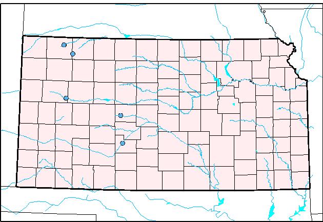 Position pointer over dot for Streamgage number and name