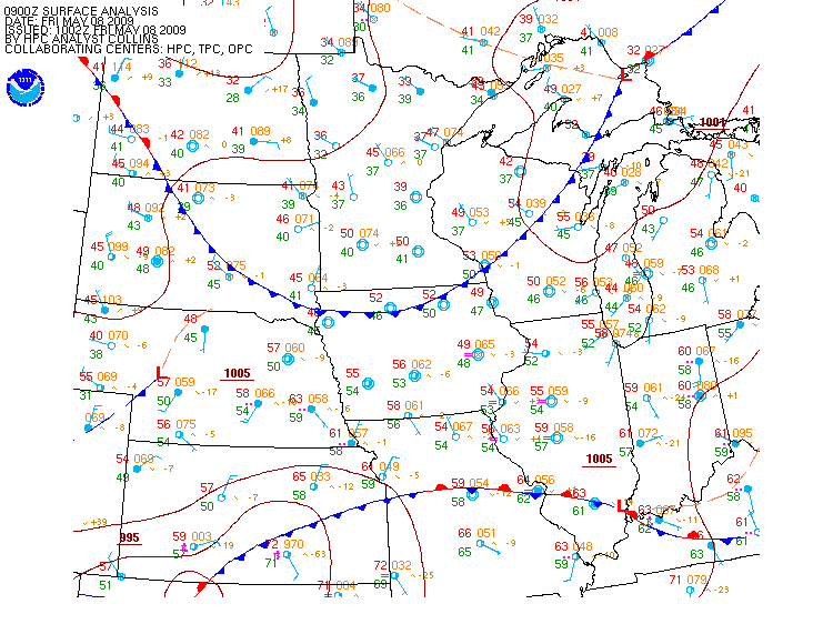 Midwest Surface Analysis