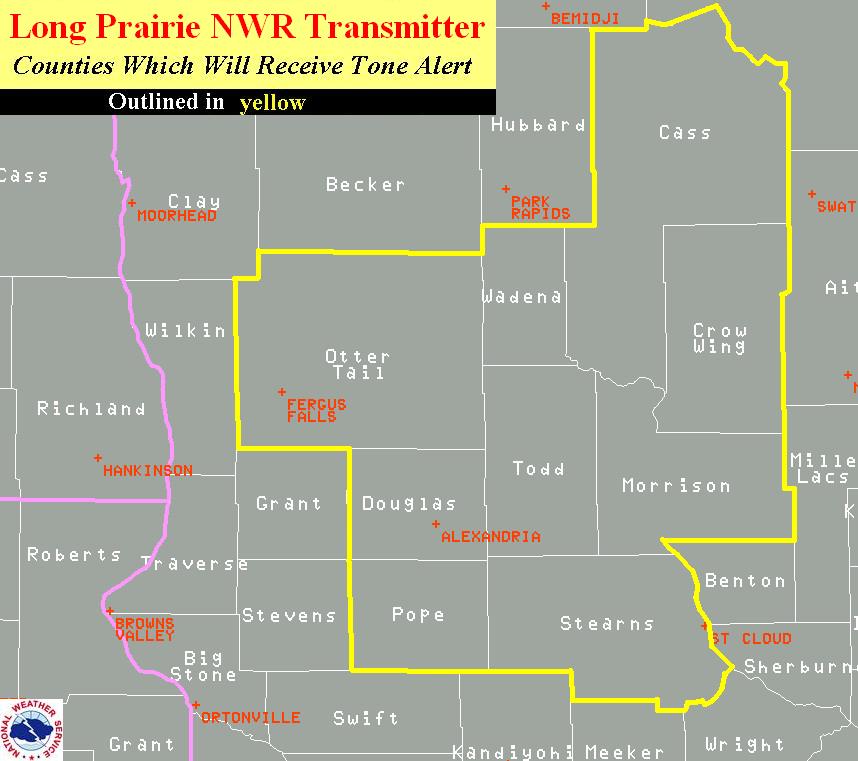 LGP Transmitter Coverage Area (Click to Enlarge)