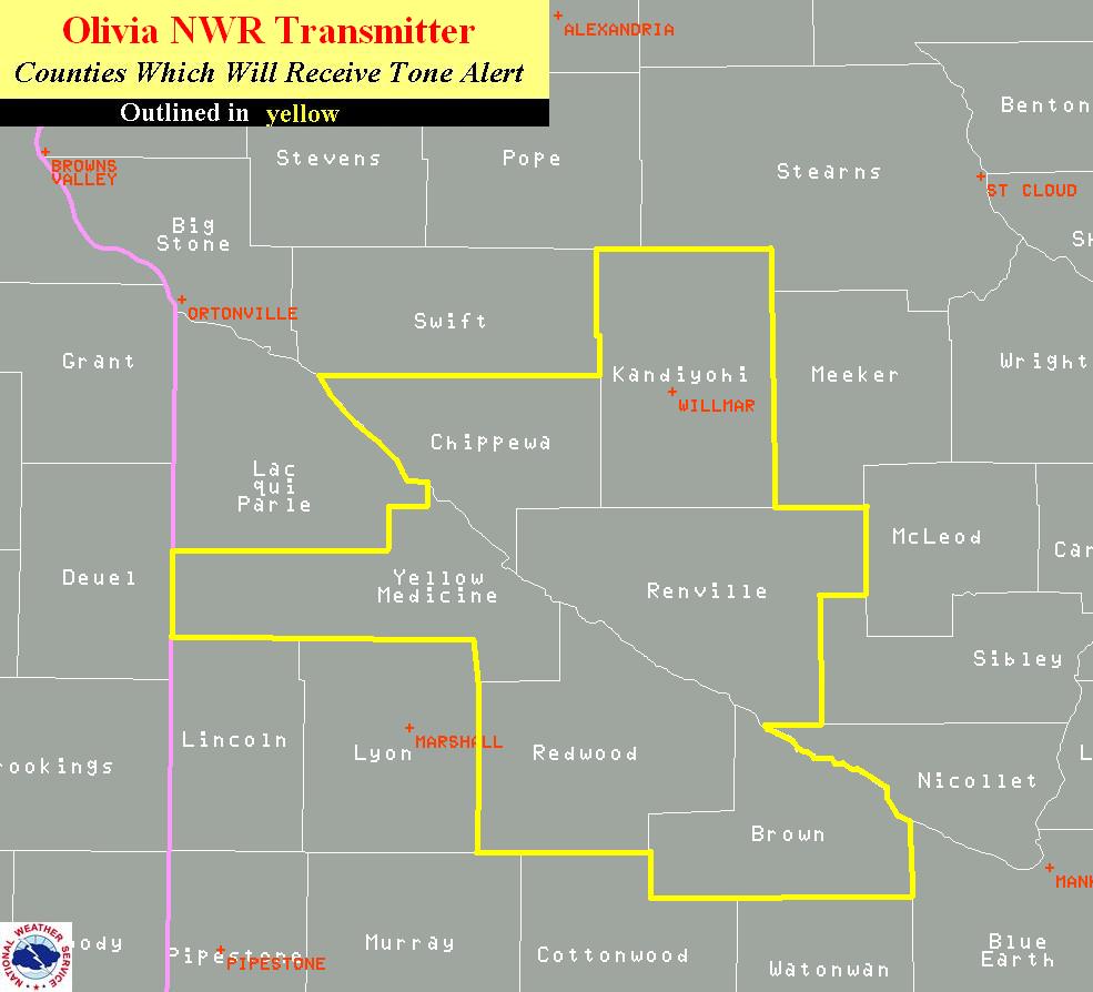 OVL Transmitter Coverage Area (Click to Enlarge)