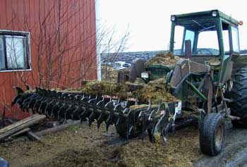 Figure 2. Silage defacer involved in the incident.