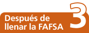 Después de llenar la FAFSA