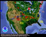 National Weather Map - Click to enlarge