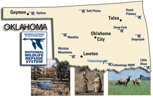 oklahoma refuge map