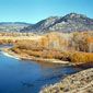 North Platte River near Casper, Wyoming.