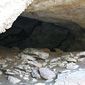 Rock shelter in Wyoming.