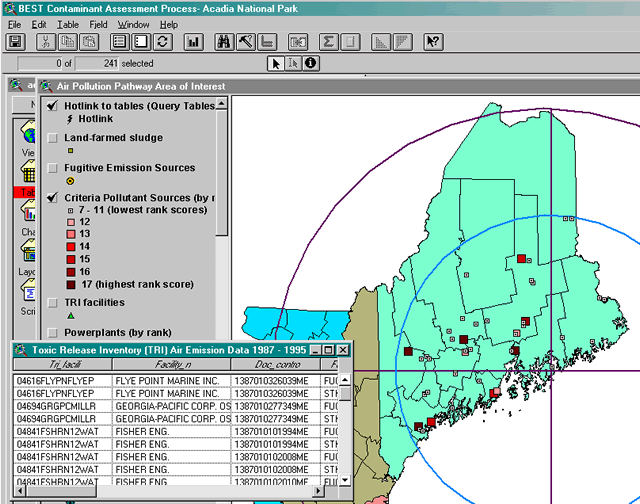 Acadia National Park - Contaminant Assessment Process