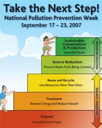 Poster for Pollution Prevention week 2007