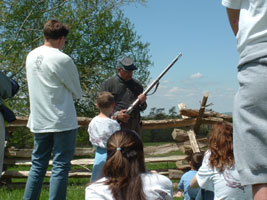 VIP Ron Colan giving an education program