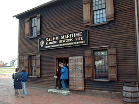 The Orientation Center at Salem Maritime National Historic Site.