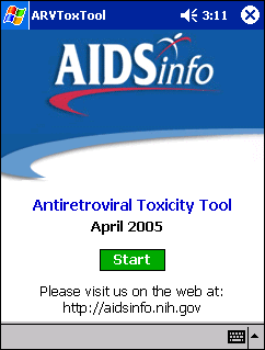 AIDSinfo's PDA Tools