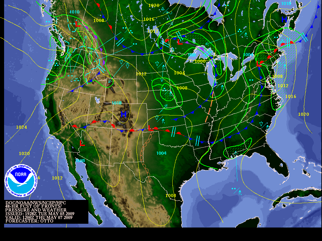 48 Hour SFC
            Forecast