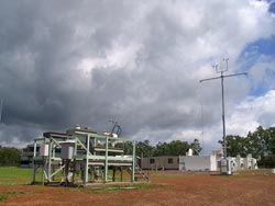 Instruments at the Darwin, Australia site