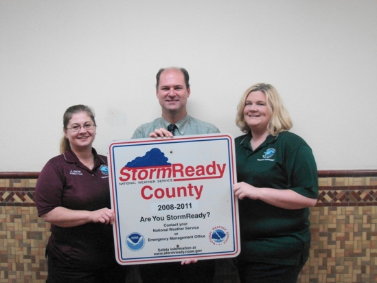 Glades County StormReady Sign Presentation