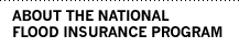 About the National Flood Insurance Program