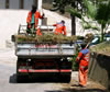 Kavaja street cleaners