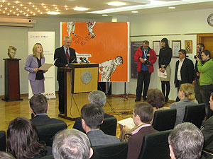 Launch of Serbia’s first CISCO Entrepreneur Training Institute, at the Novi Sad University.