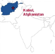 map of Afghanistan